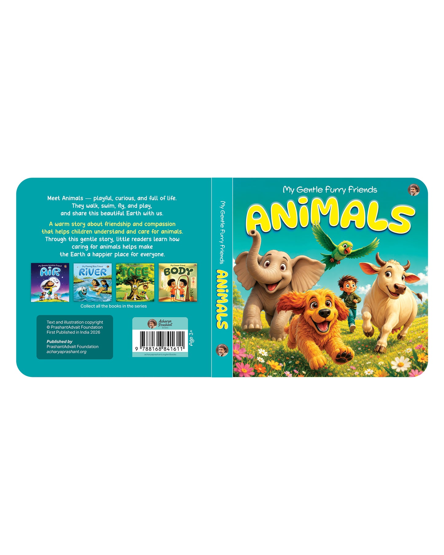 Kids Book Series: My Gentle Furry Friends - Animals