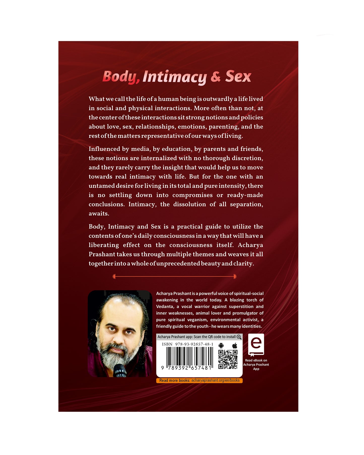 Body, Intimacy and Sex