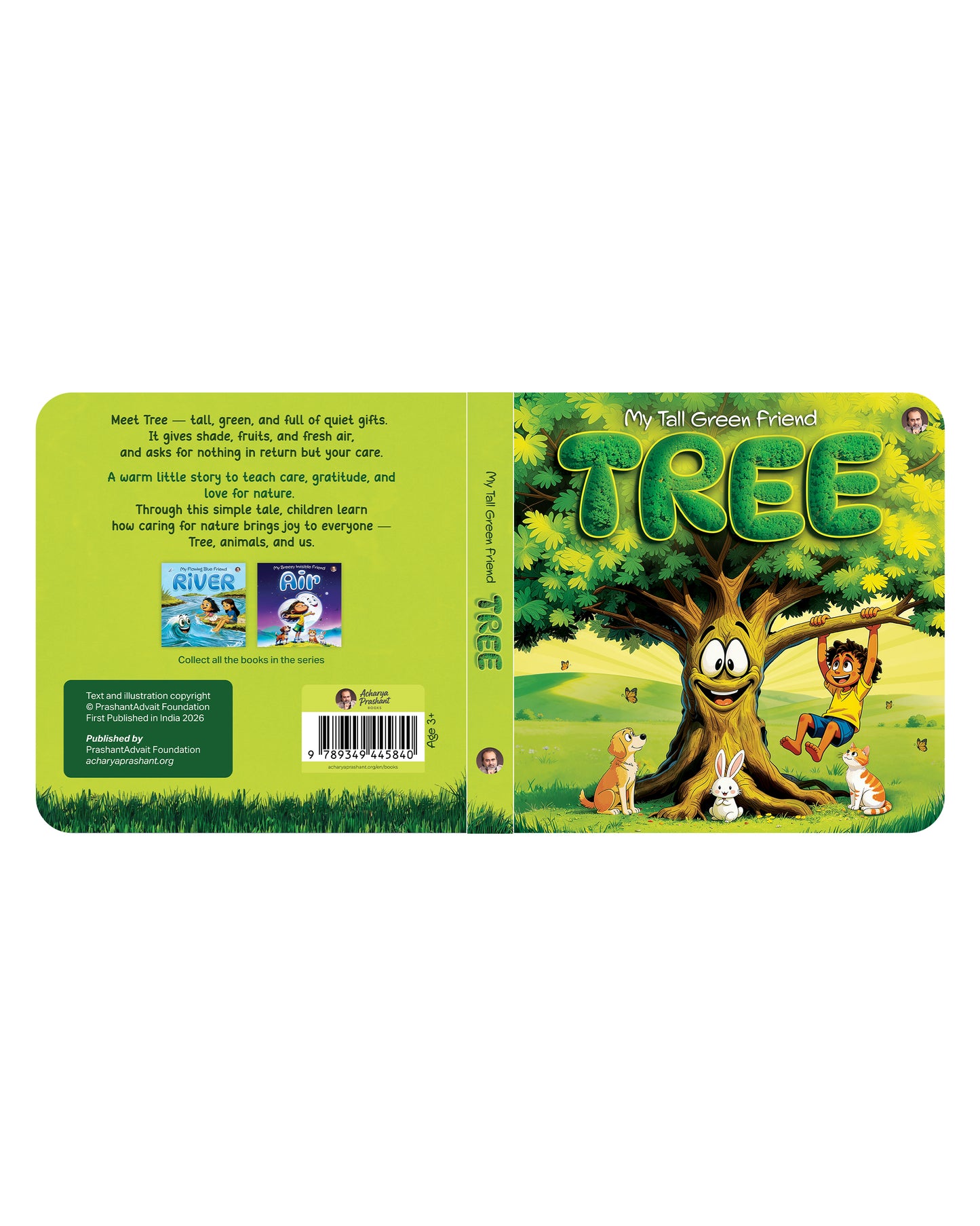 Kids Book Series: My Tall Green Friend - Tree