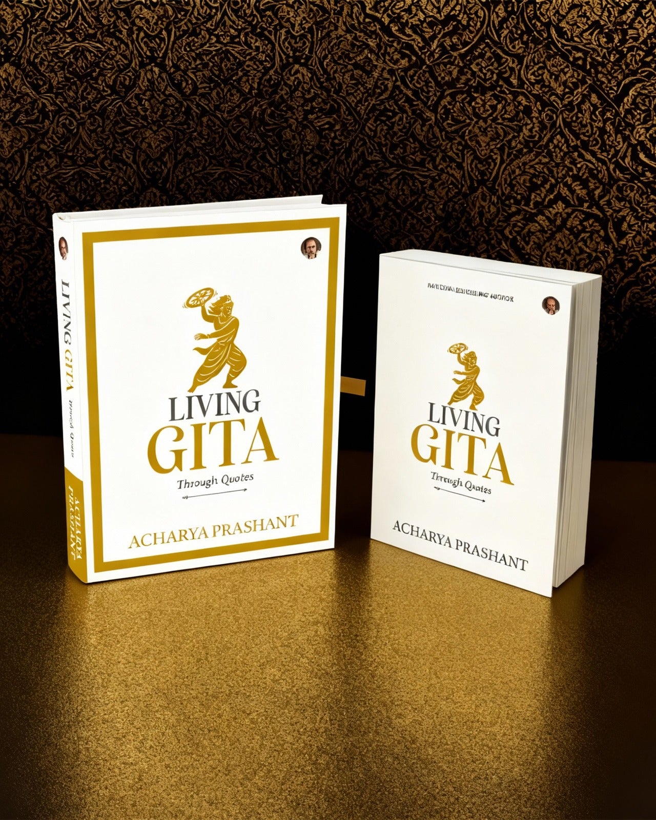 Living Gita: Through Quotes with a Gift Box | Limited Premium Edition