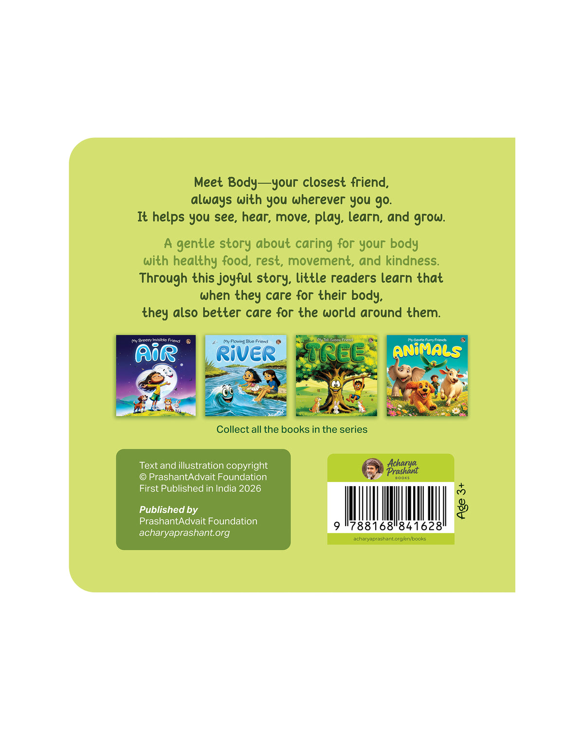 Kids Book Series: My Closest Friend - Body