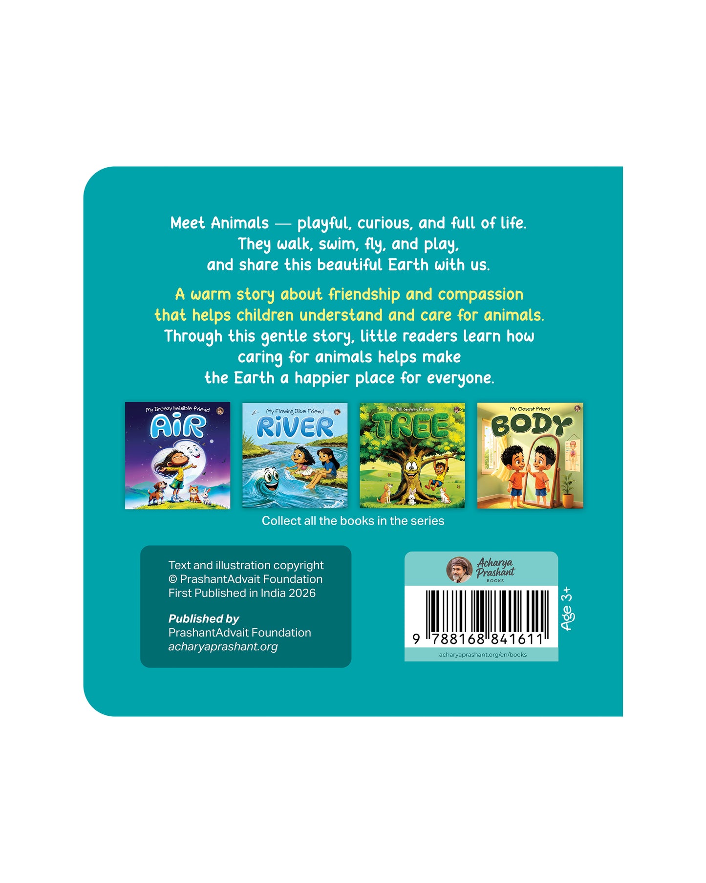 Kids Book Series: My Gentle Furry Friends - Animals