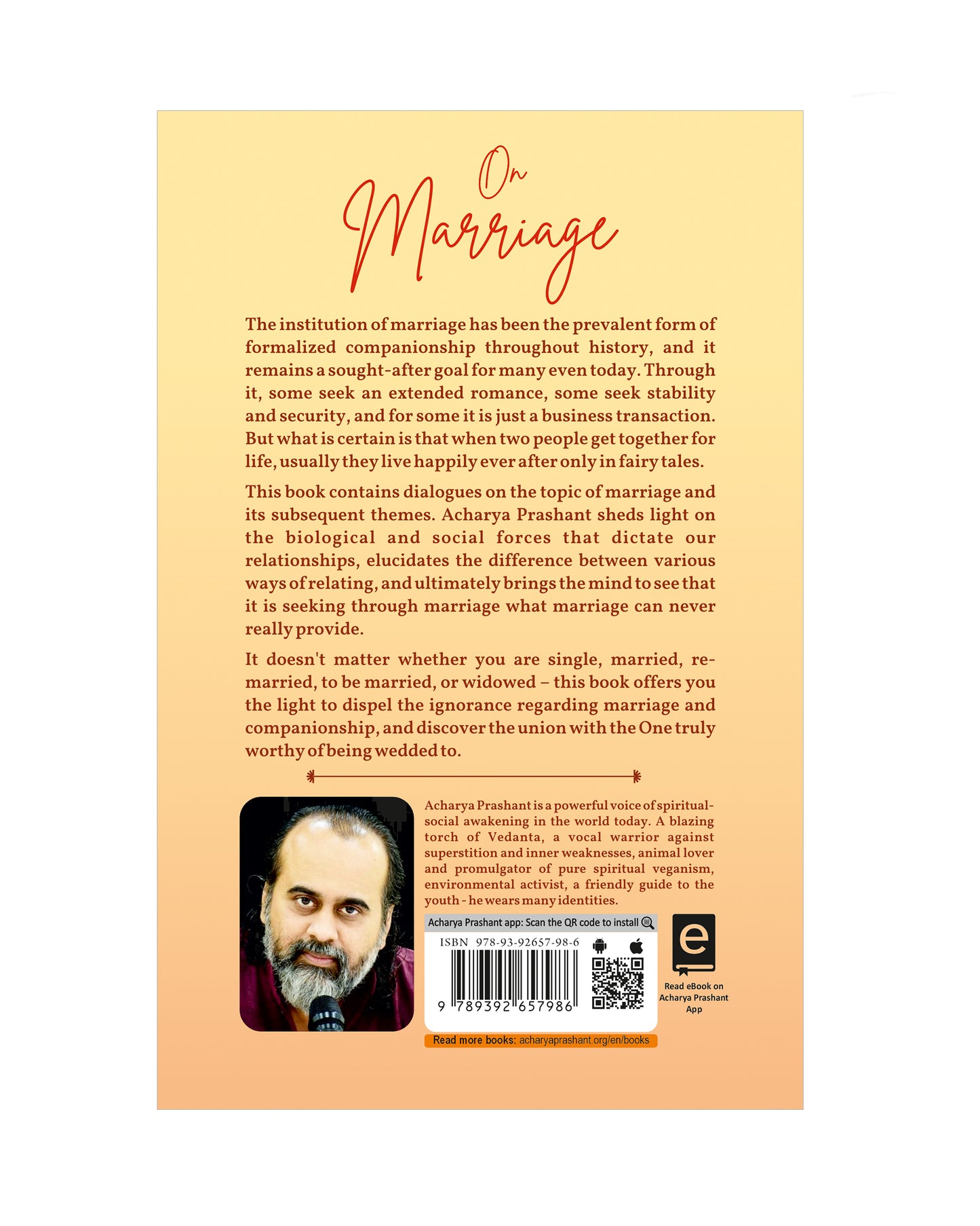 On Marriage