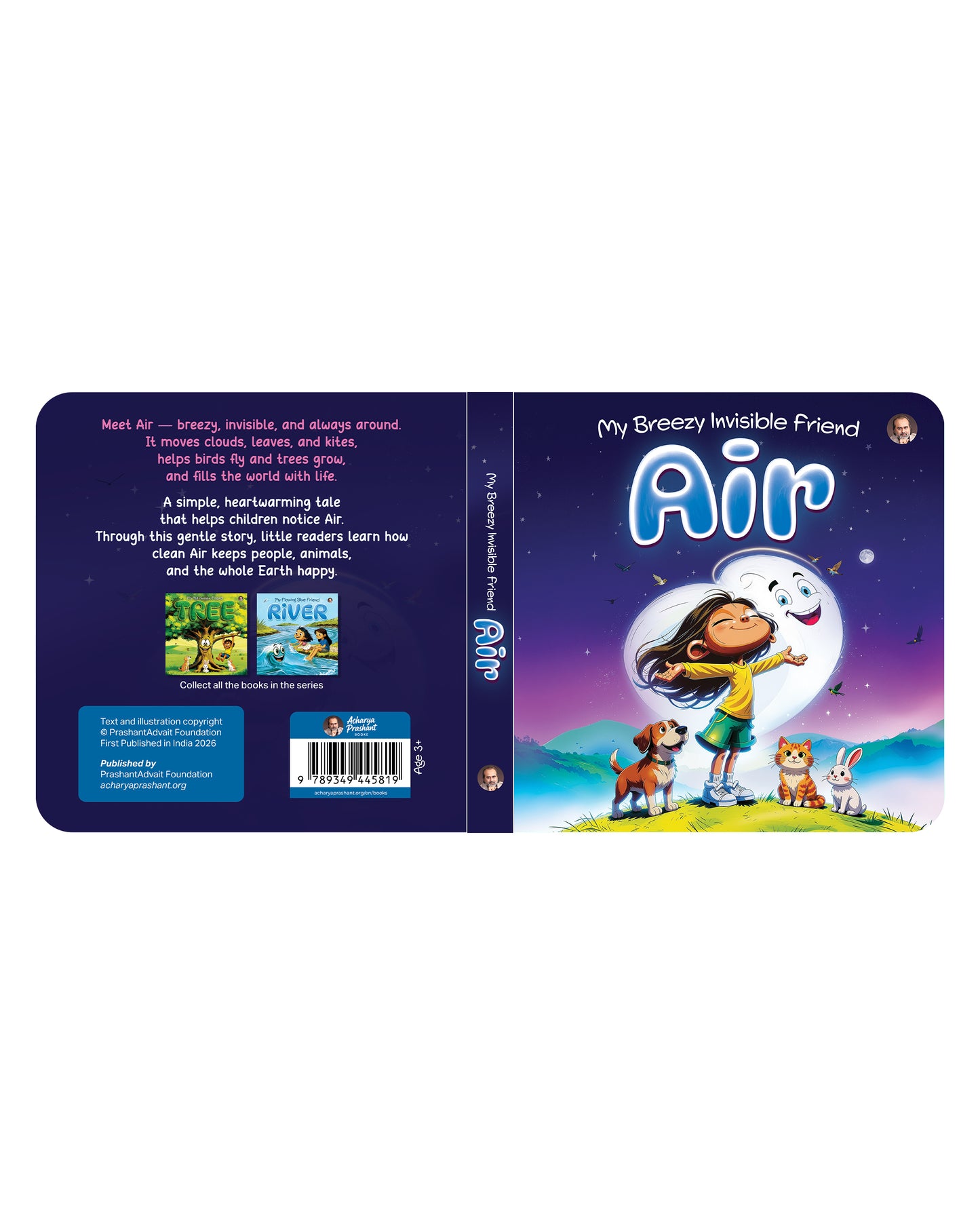 Kids Book Series: My Breezy Invisible Friend - Air