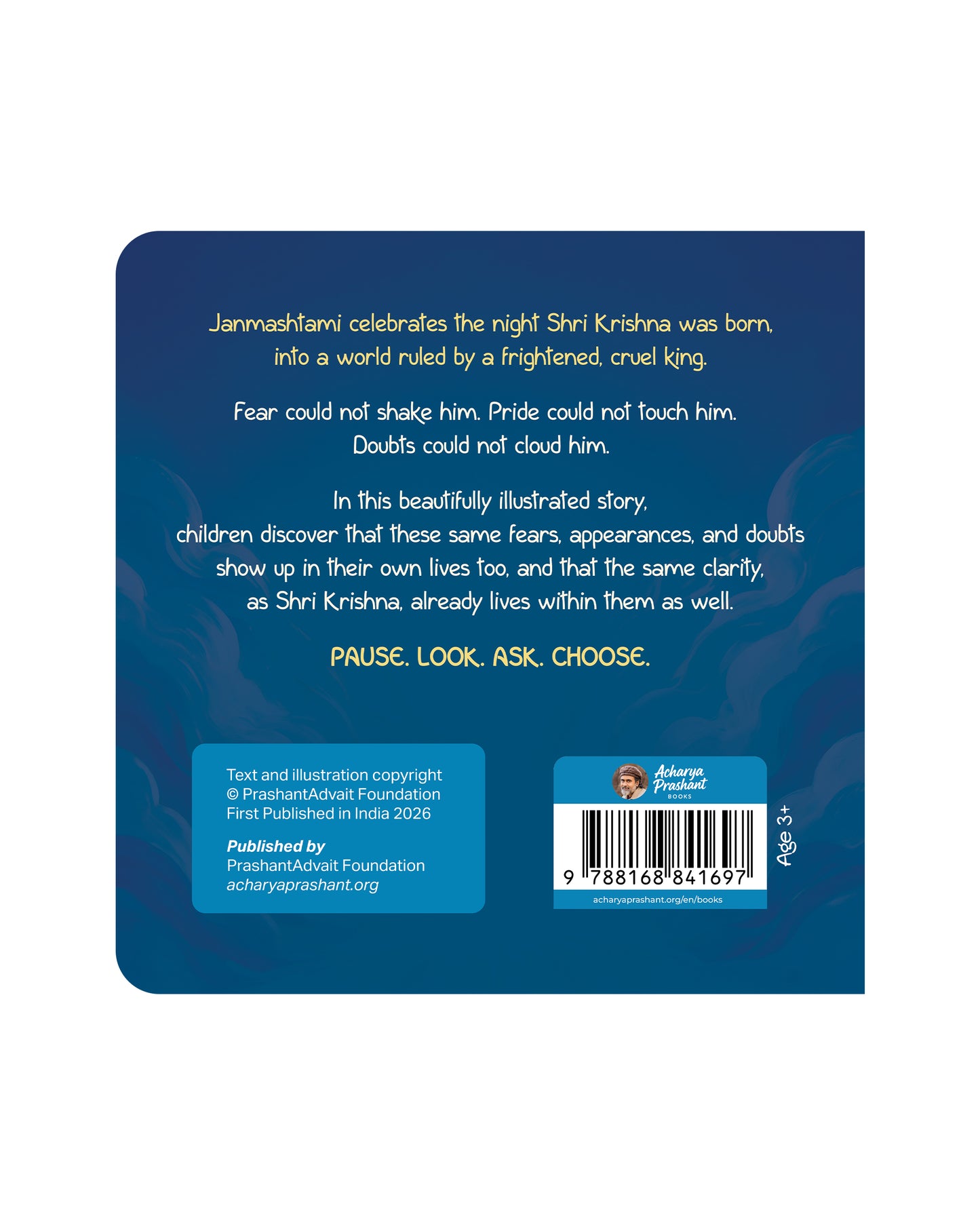 Kids Book Series: Janmashtami - Finding the Krishna Within